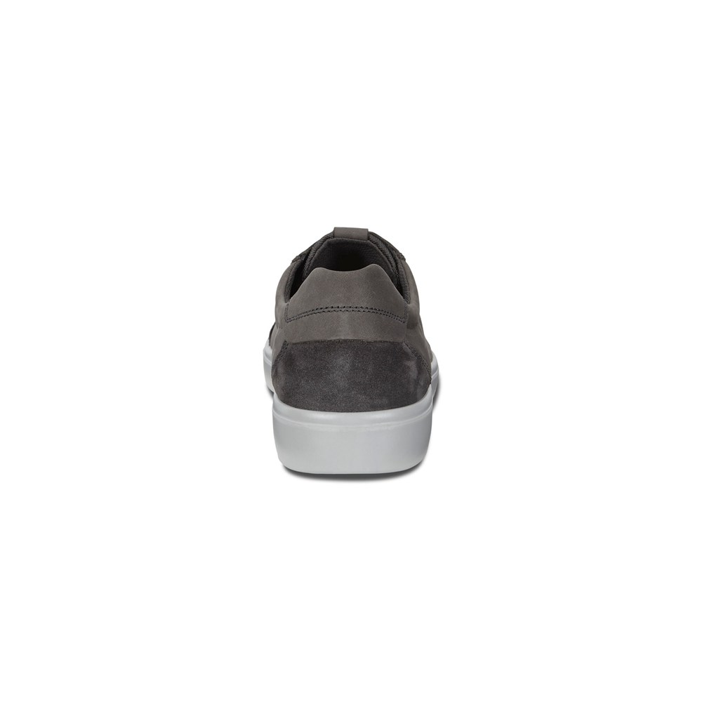 Tenis Hombre - ECCO Soft Classic - Grises Oscuro - UJK245968